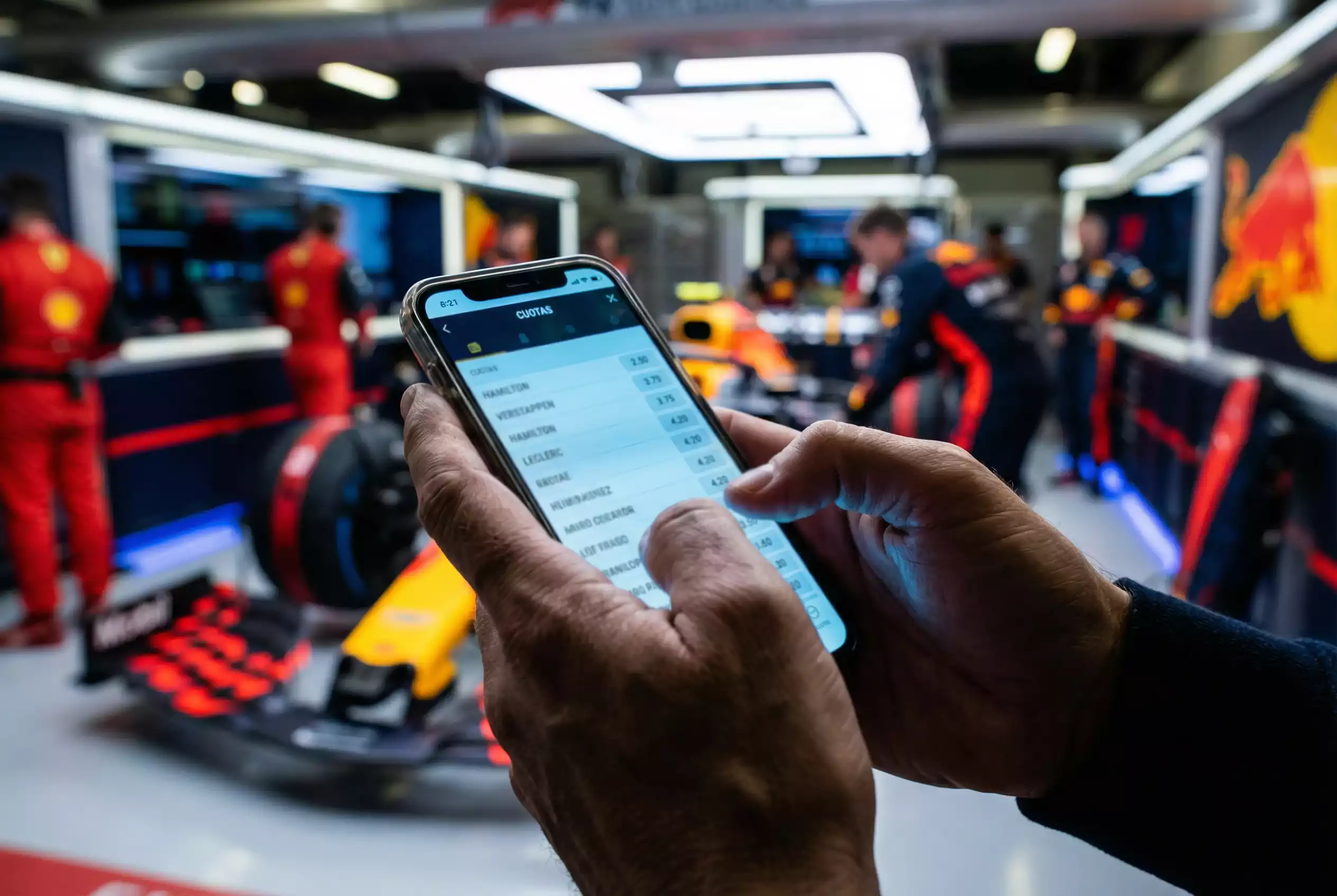 Cuotas de apuestas en Fórmula 1 explicadas paso a paso